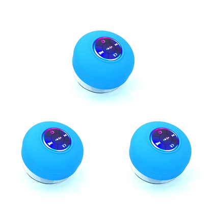 Altavoz Bluetooth Impermeable Con Ventosa