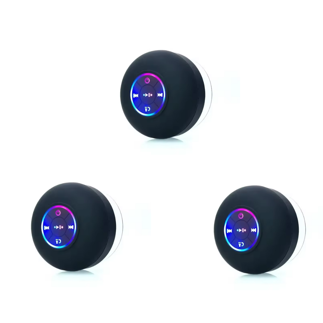 Altavoz Bluetooth Impermeable Con Ventosa