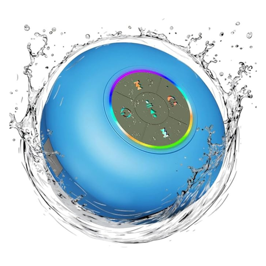 Altavoz Bluetooth Impermeable Con Ventosa